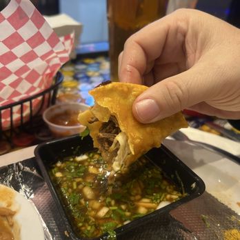 Señor Julian Mexican Bar & Grill - Queso Birria Tacos with beef consume - Mexican Near Me - Springfield, Missouri