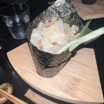 Sushi Saint Winter Park - Scallop hand roll - Japanese Near Me - Winter Park, Florida