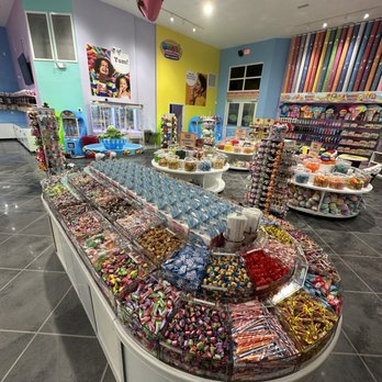 Sweet Sensations - a display of candy in a store - Candy Stores Near Me - Holden Beach, North Carolina
