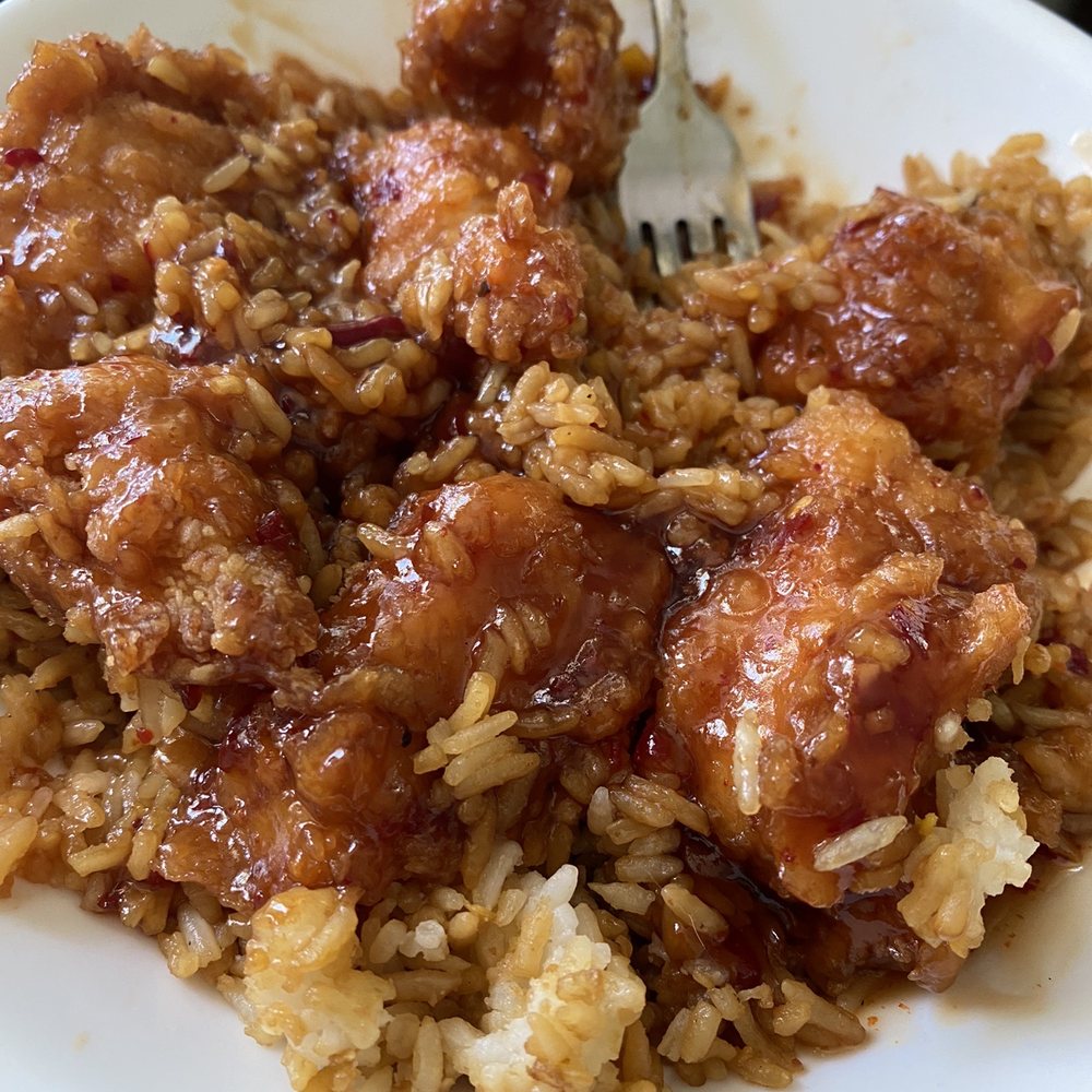 China Taste - Orange chicken with fried rice. - Chinese Near Me - Carthage, Missouri China Taste - Orange chicken with fried rice. - Chinese Near Me - Carthage, Missouri