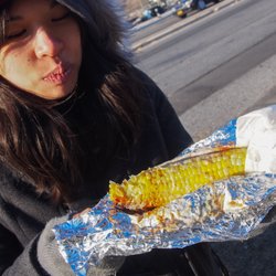 Aquaduck Fleamarket - Smoked sweet corn yumm
