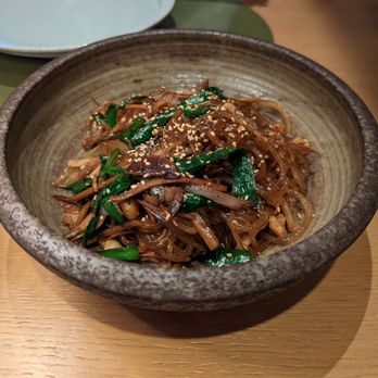 Genesis House - Sweet Potato Noodle, Toasted Walnuts, Seasonal Mushrooms, Burdock Root - Korean Near Me - New York, New York