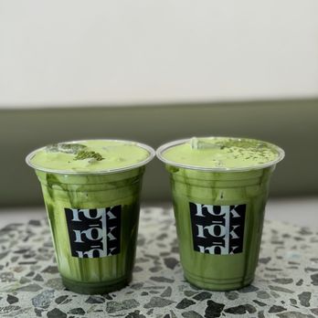 Rōk Coffee And Tea - Earl Grey Matcha Duo (~$9) & Matcha Duo (~$8) - Coffee & Tea Near Me - New York, New York Rōk Coffee And Tea - Earl Grey Matcha Duo (~$9) & Matcha Duo (~$8) - Coffee & Tea Near Me - New York, New York