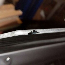 Haulcars - Driver door glass chip. 2018 Dodge Demon