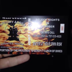 Spooky Acres - Ticket!!!