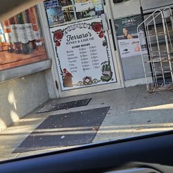 Ferraro's Wine and Liquor Store - Storefront with Hours September 2025