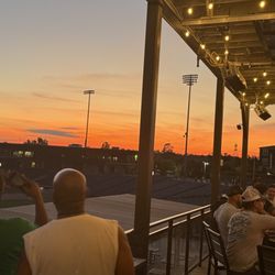 Three Dollar Cafe - Over looking centerfield at coolray stadium