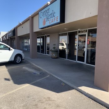 Copper Kettle Cafe - the front of the building - Cafes Near Me - Odessa, Texas