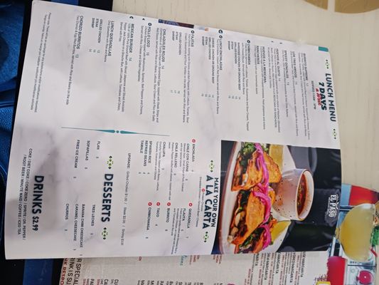 Menu photo 3 El Paso Mexican Grill Denham Springs, LA Menu photo 3 El Paso Mexican Grill Denham Springs, LA