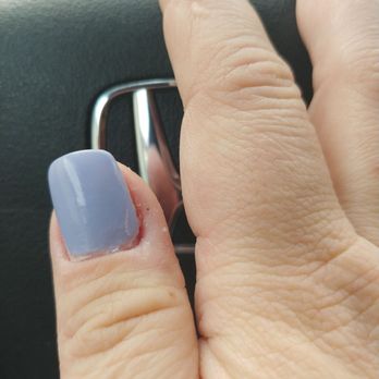 Golden Nails & Spa - This is how my acrylics looked three days after my appointment. Eventually lifted within a week. - Nail Salons Near Me - Berkeley, California Golden Nails & Spa - This is how my acrylics looked three days after my appointment. Eventually lifted within a week. - Nail Salons Near Me - Berkeley, California