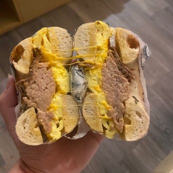 The Lox - Pork egg & cheese on everything - Breakfast & Brunch Near Me - Columbus, Ohio