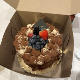 Tiramisu cake