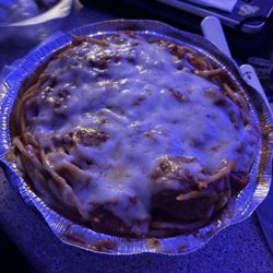 Giant Pizza King - Spaghetti and Meatballs