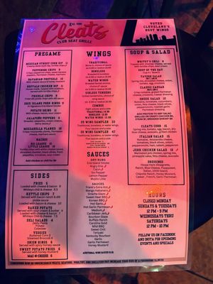 Menu photo 6 Cleats North Royalton, OH Menu photo 6 Cleats North Royalton, OH