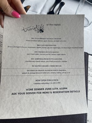 Menu photo 3 Trevioli Italian Kitchen at the Rapids Columbus, GA Menu photo 3 Trevioli Italian Kitchen at the Rapids Columbus, GA