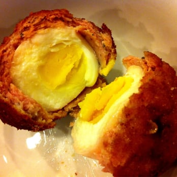 Pleasant House Pub - Scotch egg. - British Near Me - Chicago, Illinois Pleasant House Pub - Scotch egg. - British Near Me - Chicago, Illinois