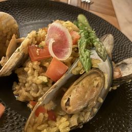 Delphina- seafood paella Delphina- seafood paella