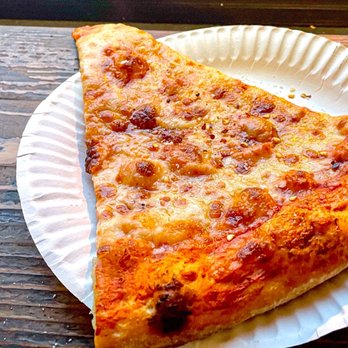 Roebling Pizza - Plain pizza slice, $3 + tip - Pizza Near Me - Brooklyn, New York
