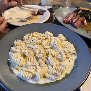 Rose Mary - Radiatore 'Cacio e Pepe' - Italian Near Me - Chicago, Illinois Rose Mary - Radiatore 'Cacio e Pepe' - Italian Near Me - Chicago, Illinois