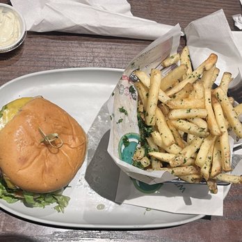 Wahlburgers - THE OUR BURGER and TRUFFLE FRIES - Burgers Near Me - Burlingame, California Wahlburgers - THE OUR BURGER and TRUFFLE FRIES - Burgers Near Me - Burlingame, California