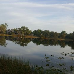 Winter Park Road Race - Nice lake along the run.