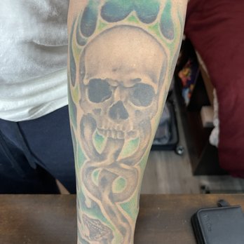 Project Pat Tattoo - Dark mark from Harry Potter - Tattoo Near Me - Berkeley, California
