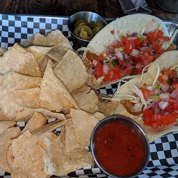 Quinn's On The Corner - ME: fish tacos w/chips + salsa + fresh jalapeños - Bars Near Me - Arlington, Virginia Quinn's On The Corner - ME: fish tacos w/chips + salsa + fresh jalapeños - Bars Near Me - Arlington, Virginia