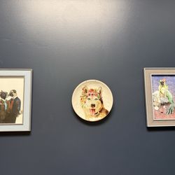 Forté Coffee - Wall decor in the bathroom.
