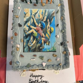 Piece of Cake - Rock Climbing Birthday - Desserts Near Me Piece of Cake - Rock Climbing Birthday - Desserts Near Me
