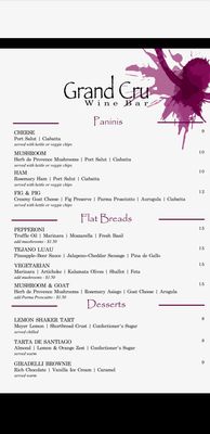 Menu photo 7 Grand Cru Wine Bar Fort Worth, TX Menu photo 7 Grand Cru Wine Bar Fort Worth, TX