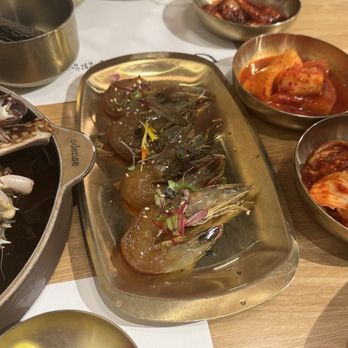 Ha Sun Saeng - Master Ha - marinated shrimp - Korean Near Me - Los Angeles, California