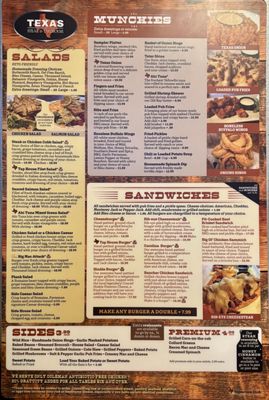 Menu photo 2 Texas Steak & Tap House Lexington, NC Menu photo 2 Texas Steak & Tap House Lexington, NC