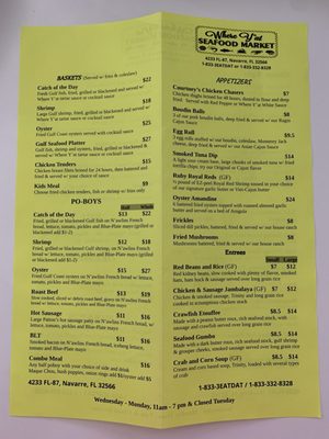 Menu photo 3 Where Y'at Seafood Navarre, FL Menu photo 3 Where Y'at Seafood Navarre, FL