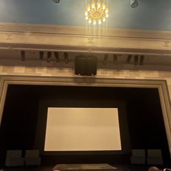 Marygrove College - Screen and Stage for Panel Discussion