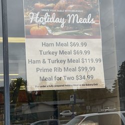 Ray's Food Place - Holiday meals