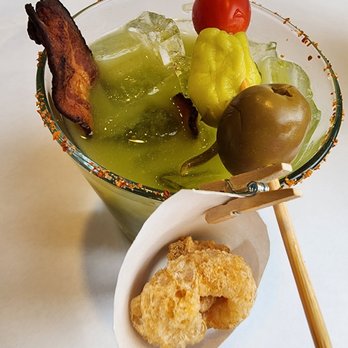The Lemon Tree - Tomatilla bloody Mary - Cocktail Bars Near Me - Bend, Oregon