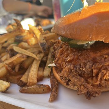 Sapphire - Chicken burger - New American Near Me - Laguna Beach, California Sapphire - Chicken burger - New American Near Me - Laguna Beach, California