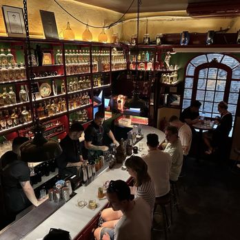 Dr. Stravinsky - View from upper balcony - Cocktail Bars Near Me - Barcelona, B