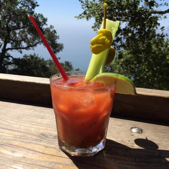 Nepenthe - Bloody Mary! - New American Near Me - Big Sur, California