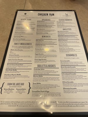 Menu photo 5 Chicken Run Lubbock, TX