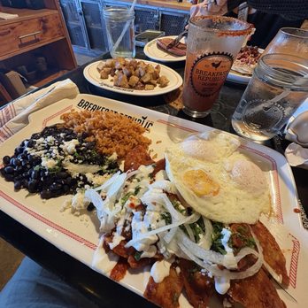 Breakfast Republic - Chilaquiles - Breakfast & Brunch Near Me - Costa Mesa, California Breakfast Republic - Chilaquiles - Breakfast & Brunch Near Me - Costa Mesa, California