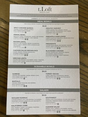 Menu photo 2 t.Loft Lawrence, KS