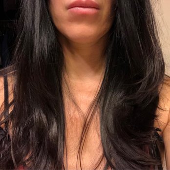 Textures Salon - Before pic - heavy shelf that clearly doesn't lay well. - Hair Salons Near Me - Scottsdale, Arizona Textures Salon - Before pic - heavy shelf that clearly doesn't lay well. - Hair Salons Near Me - Scottsdale, Arizona