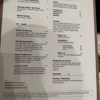 Jalea - Menu - Peruvian Near Me - Saint Charles, Missouri