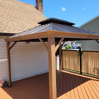 Long Island Assembly - the roof of a covered patio - Patio Coverings Near Me Long Island Assembly - the roof of a covered patio - Patio Coverings Near Me