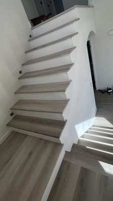 New flooring - Luxury vinyl plank