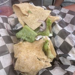 The Monkey Bar & Grille - Chicken Bacon Ranch Wrap
