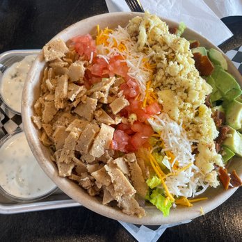 Vine Vegan - Cobb salad, ranch on the side - Vegan Near Me - Brandon, Florida Vine Vegan - Cobb salad, ranch on the side - Vegan Near Me - Brandon, Florida