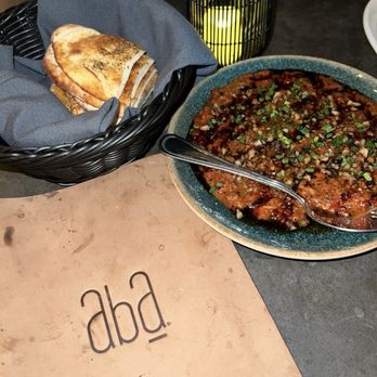 Aba - Great dip and bread! - Mediterranean Near Me - Austin, Texas
