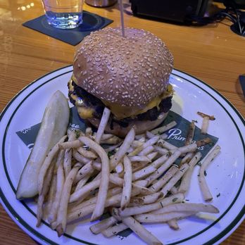 Primrose Lanes - Smash Burger two Pattie's and side - Bowling Near Me - Orlando, Florida